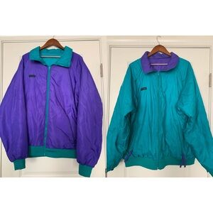 Vintage Reversible Columbia Jacket Size 2XL